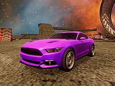 Crazy Car Stunts στο Moon Cosmic Arena